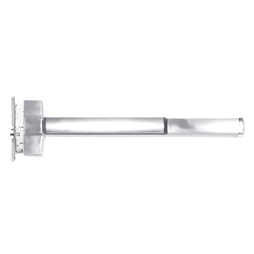 ED5600AL-625-MELR-M92-LHR Corbin ED5600 Series Fire Rated Mortise Exit Device with Motorized Latch Retraction and Touchbar Monitoring in Bright Chrome Finish