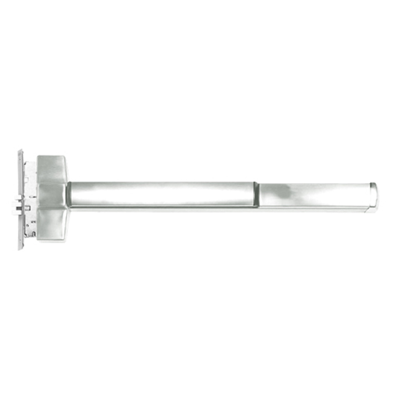 ED5600AL-618-W048-RHR Corbin ED5600 Series Fire Rated Mortise Exit Device in Bright Nickel Finish