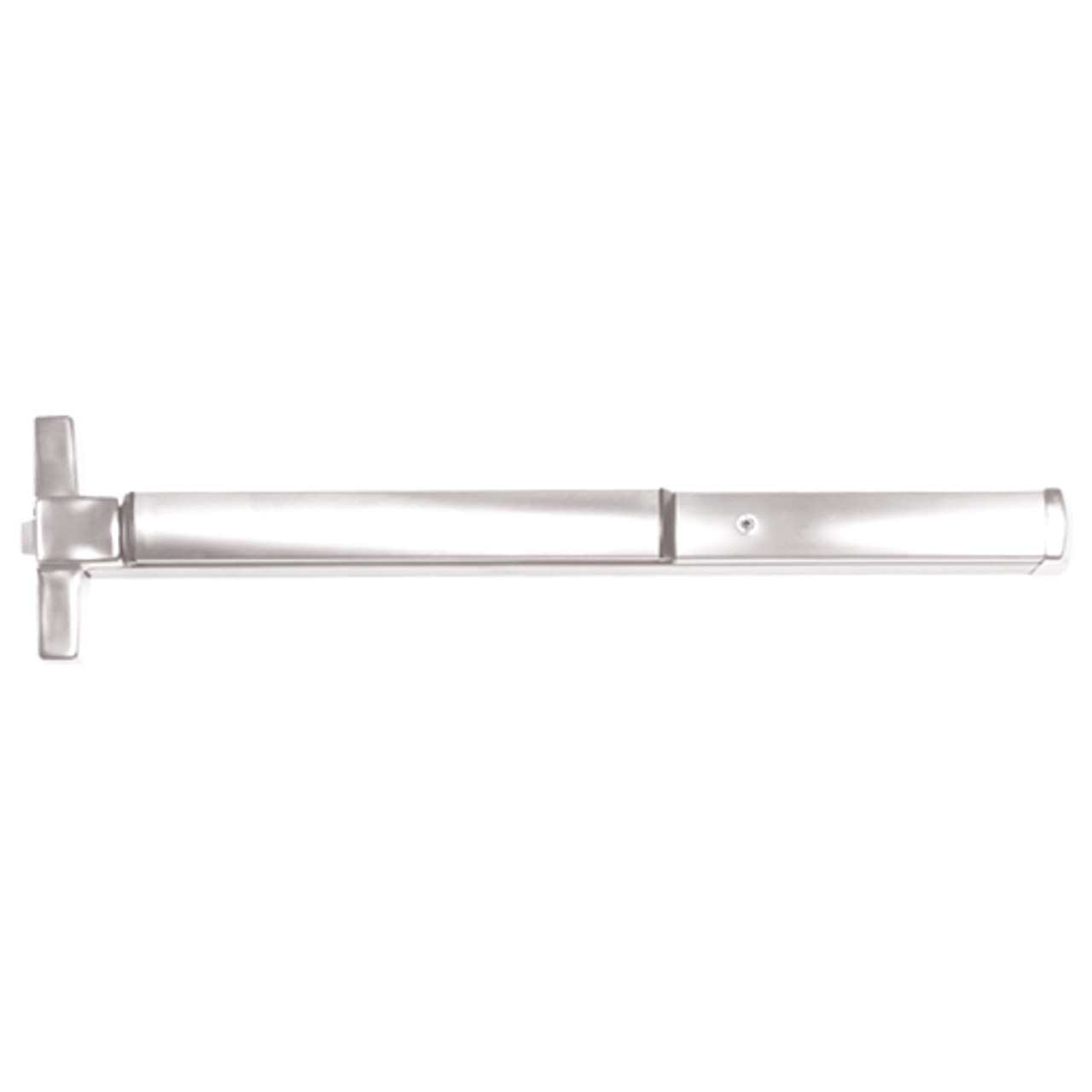 ED4200S-629-M52 Corbin ED4200 Series Non Fire Rated SecureBolt Rim Exit Device with Cylinder Dogging in Bright Stainless Steel Finish