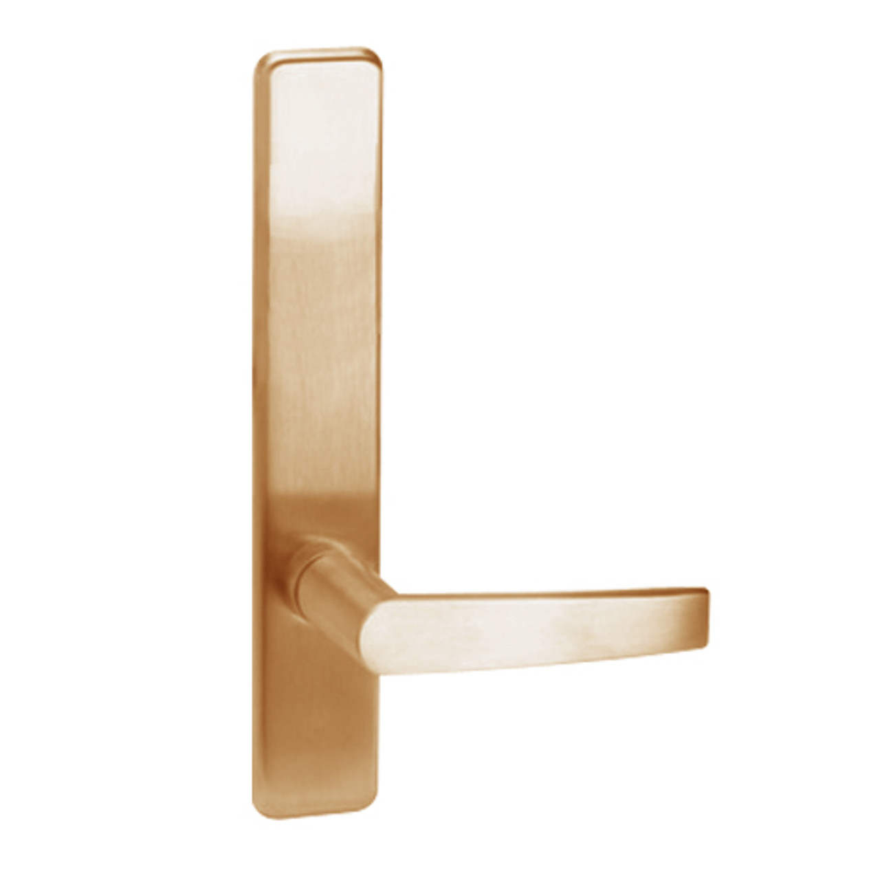 A855-612-LHR Corbin ED4000 Series Exit Device Trim with Classroom Armstrong Lever in Satin Bronze Finish