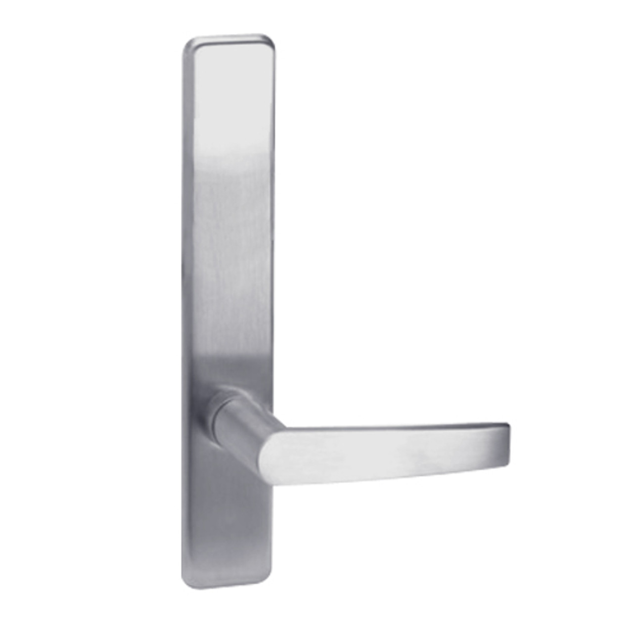 A859-626-RHR Corbin ED4000 Series Exit Device Trim with Storeroom Armstrong Lever in Satin Chrome Finish