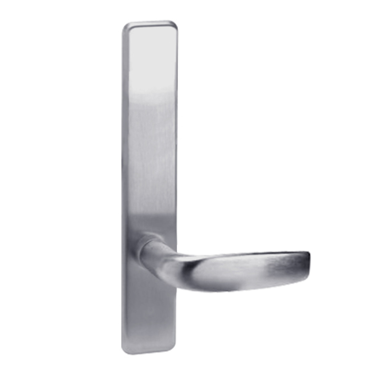 C855-626-RHR Corbin ED4000 Series Exit Device Trim with Classroom Citation Lever in Satin Chrome Finish