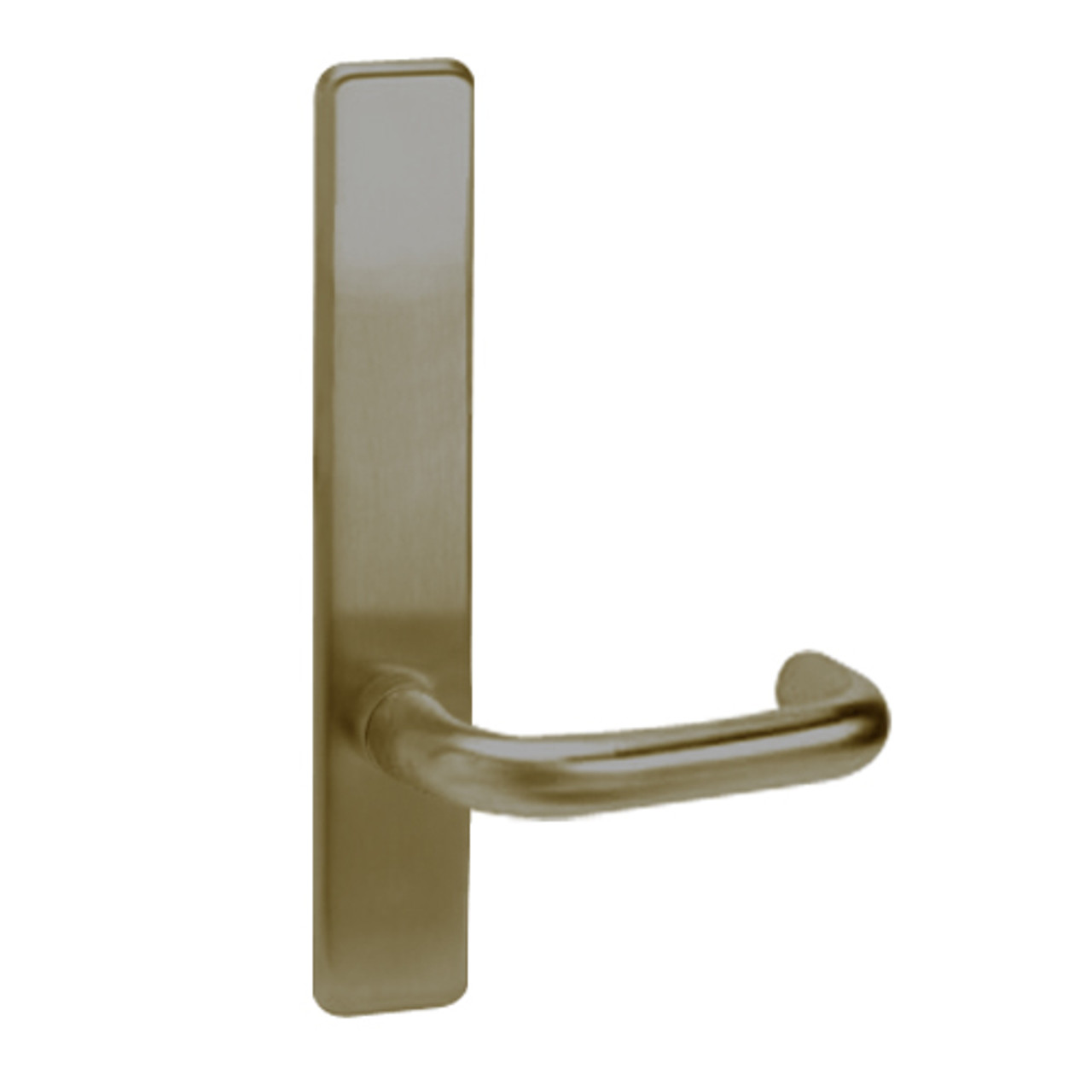 L859-613-LHR Corbin ED4000 Series Exit Device Trim with Storeroom Lustra Lever in Oil Rubbed Bronze Finish