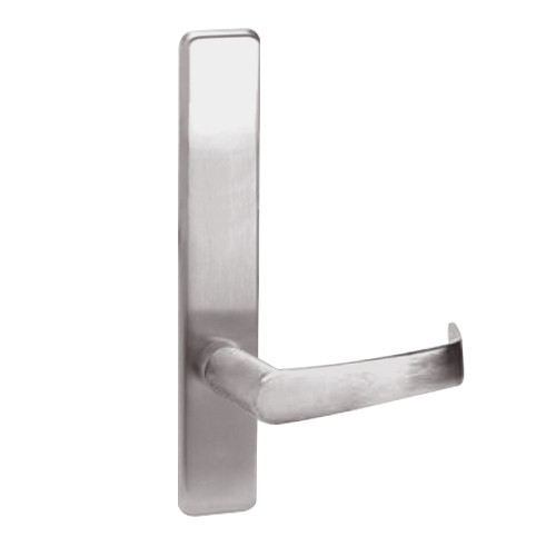 N810-630-LHR Corbin ED4000 Series Exit Device Trim with Passage Newport Lever in Satin Stainless Steel Finish