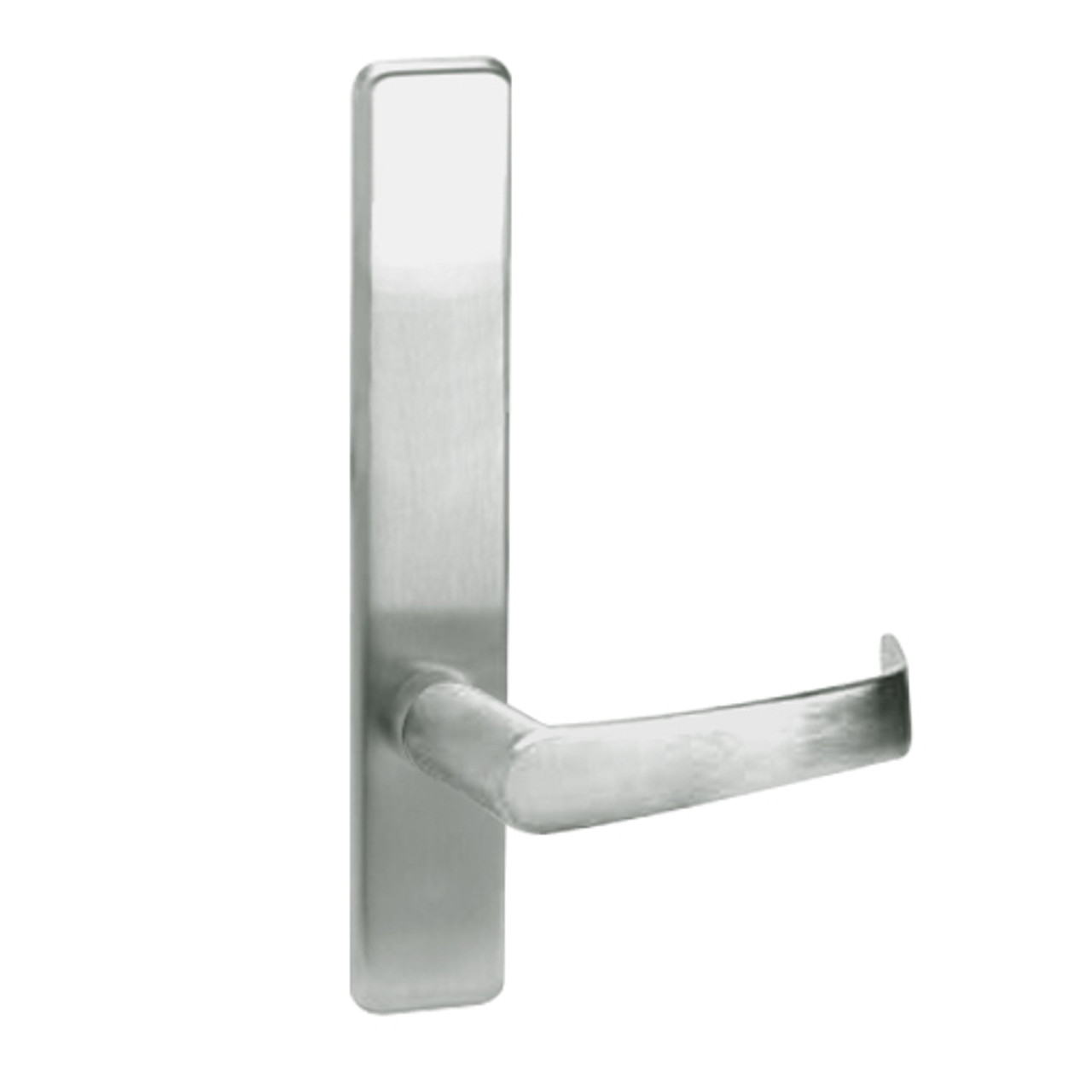 N850-619-RHR Corbin ED4000 Series Exit Device Trim with Dummy Newport Lever in Satin Nickel Finish