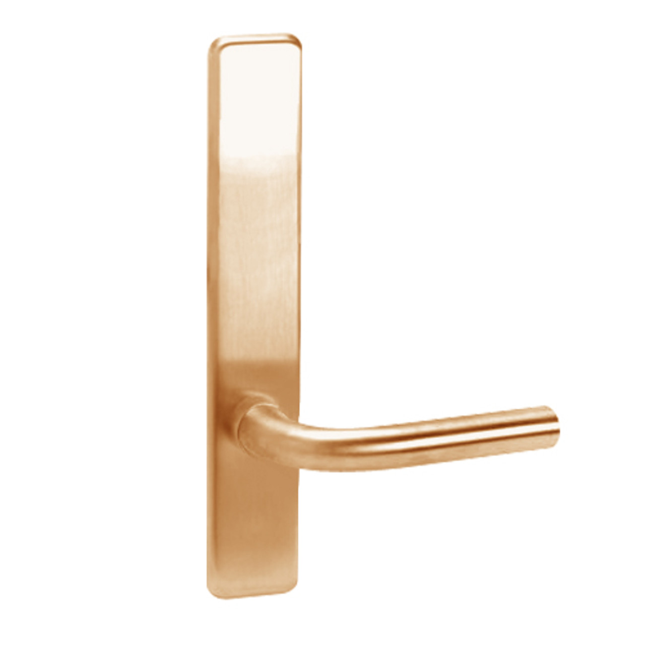 R855-611-RHR Corbin ED4000 Series Exit Device Trim with Classroom Regis Lever in Bright Bronze Finish