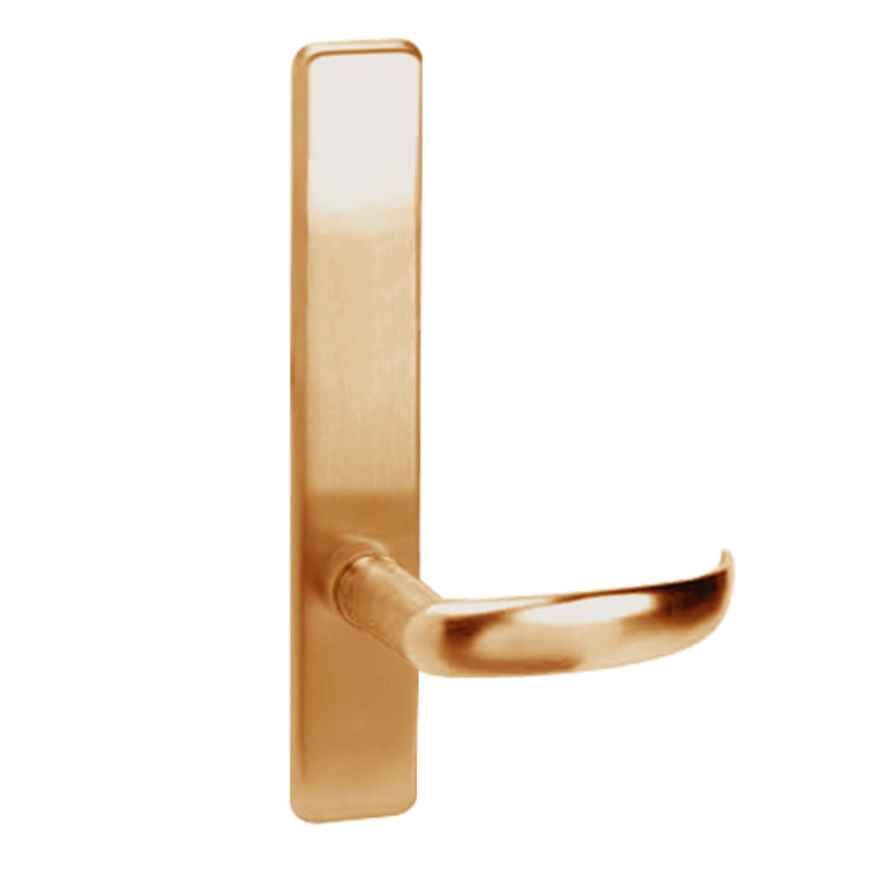 PR810-612-LHR Corbin ED4000 Series Exit Device Trim with Passage Princeton Lever in Satin Bronze Finish