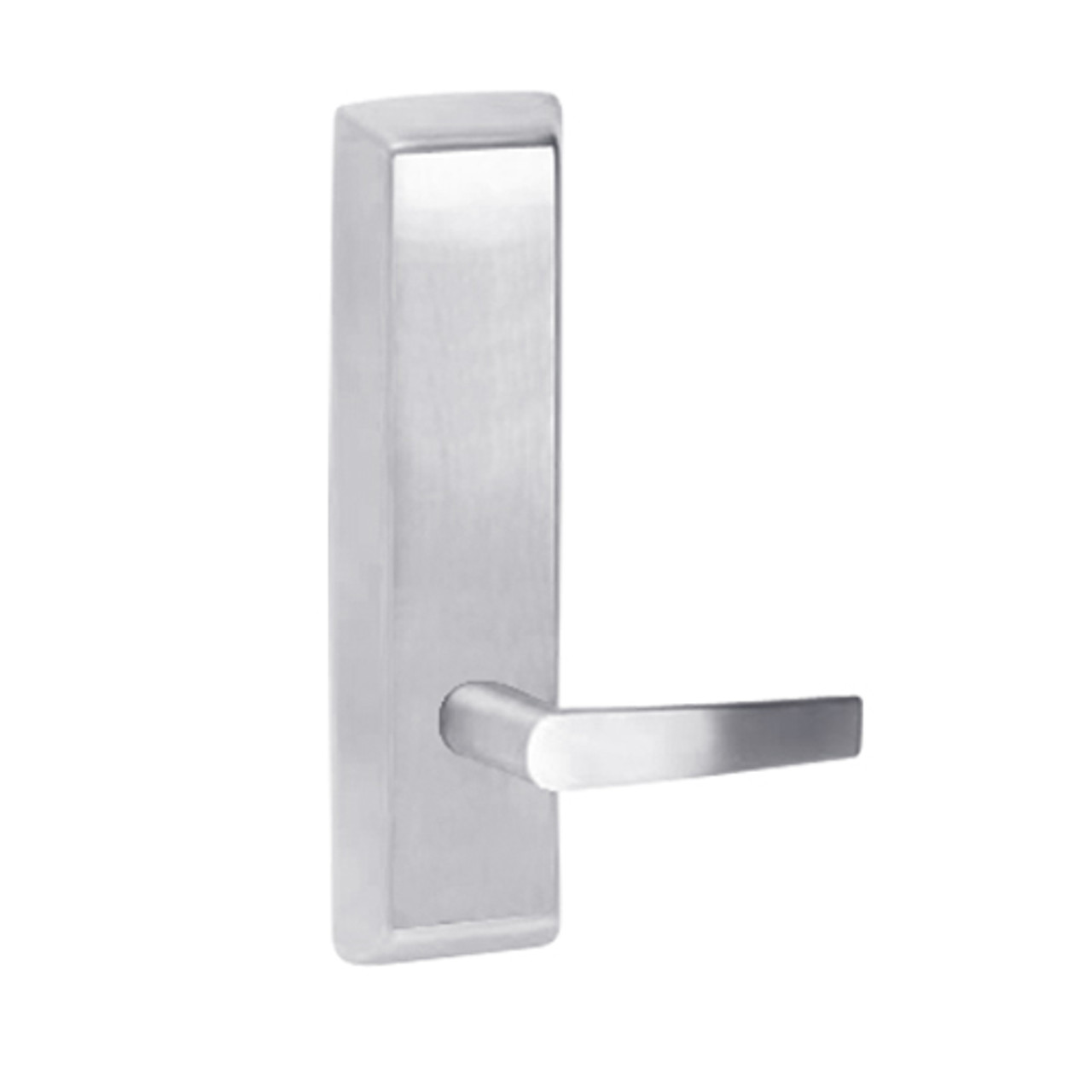 A959-625-RHR Corbin ED5000 Series Exit Device Trim with Storeroom Armstrong Lever in Bright Chrome Finish