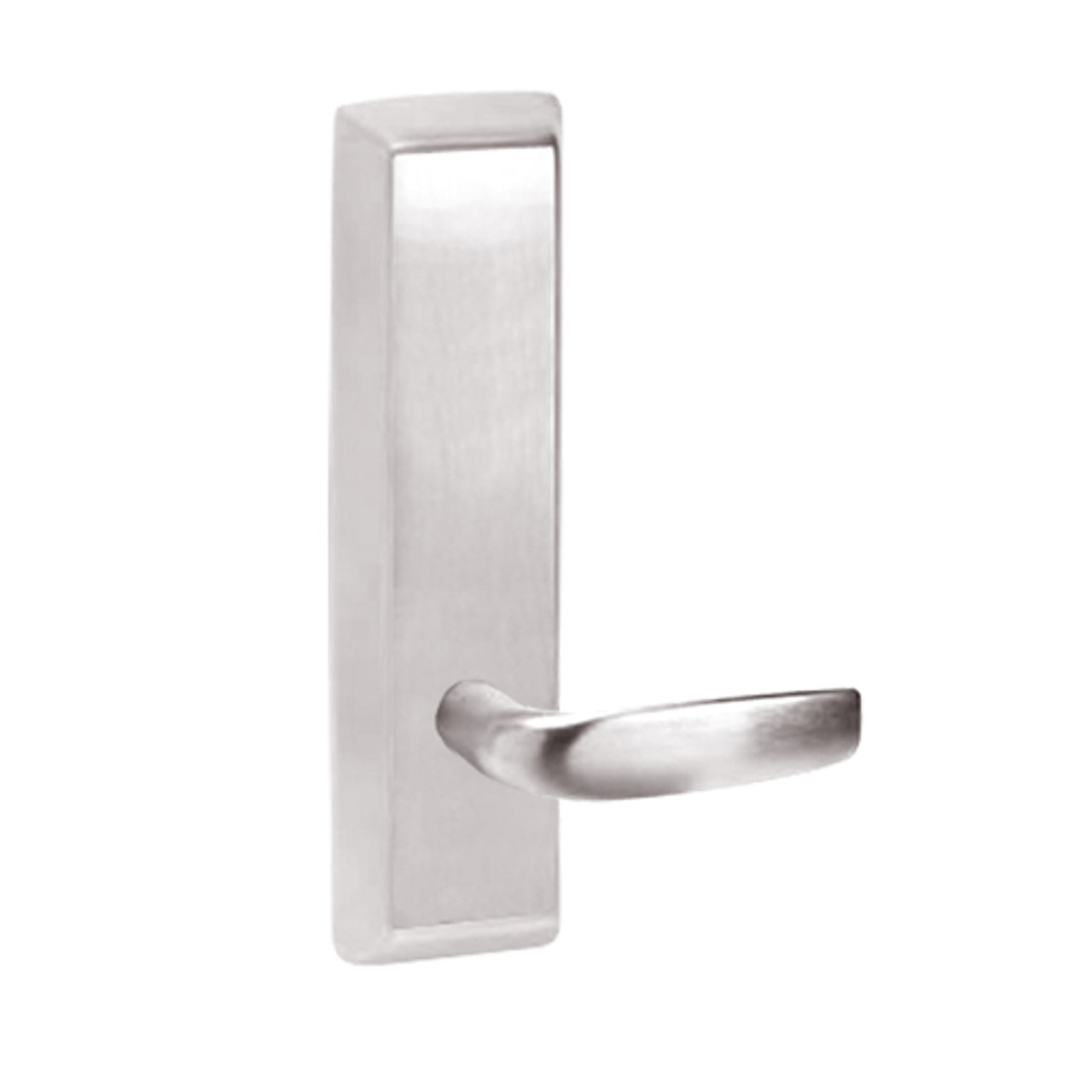 C910-629-RHR Corbin ED5000 Series Exit Device Trim with Passage Citation Lever in Bright Stainless Steel Finish