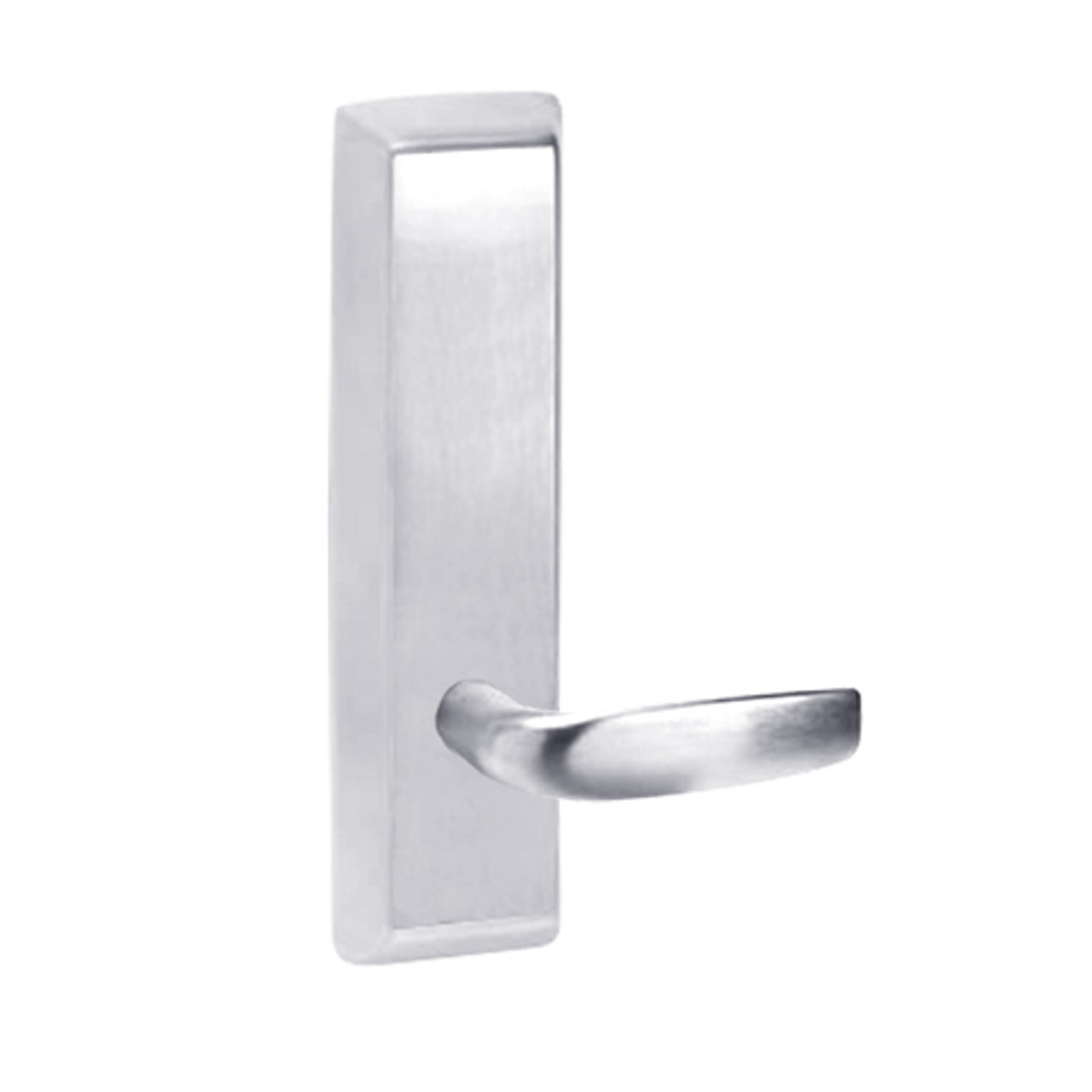 C950-625-LHR Corbin ED5000 Series Exit Device Trim with Dummy Citation Lever in Bright Chrome Finish