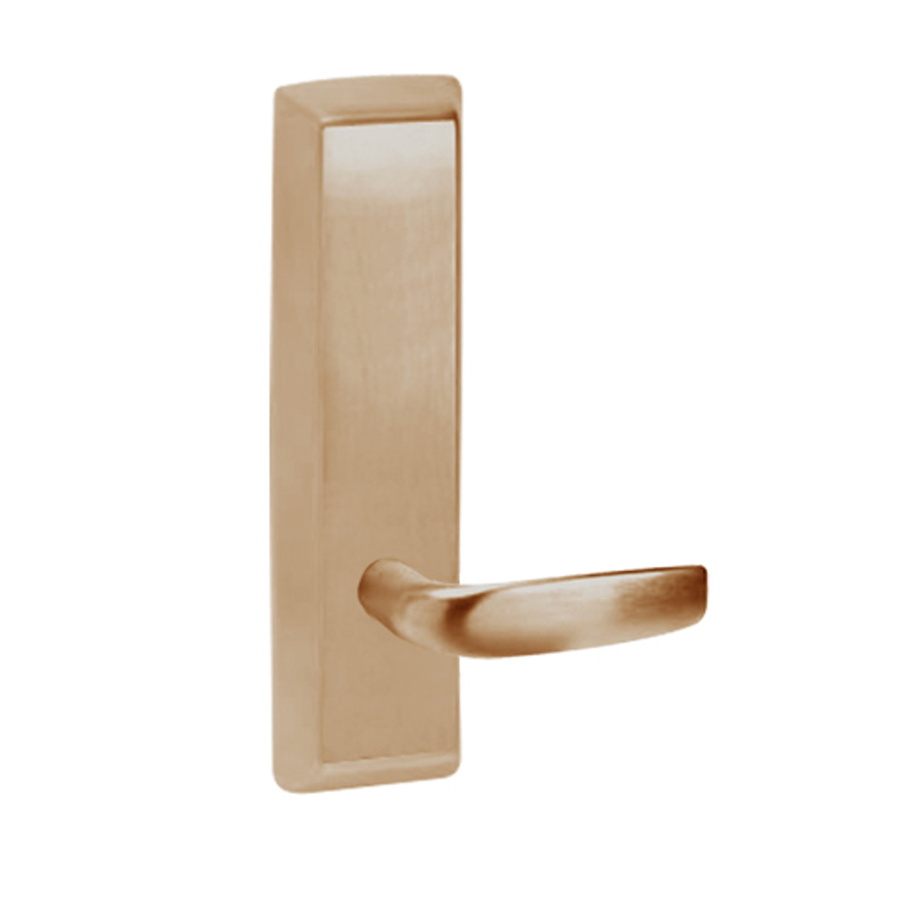 C957-612-RHR Corbin ED5000 Series Exit Device Trim with Nightlatch Citation Lever in Satin Bronze Finish