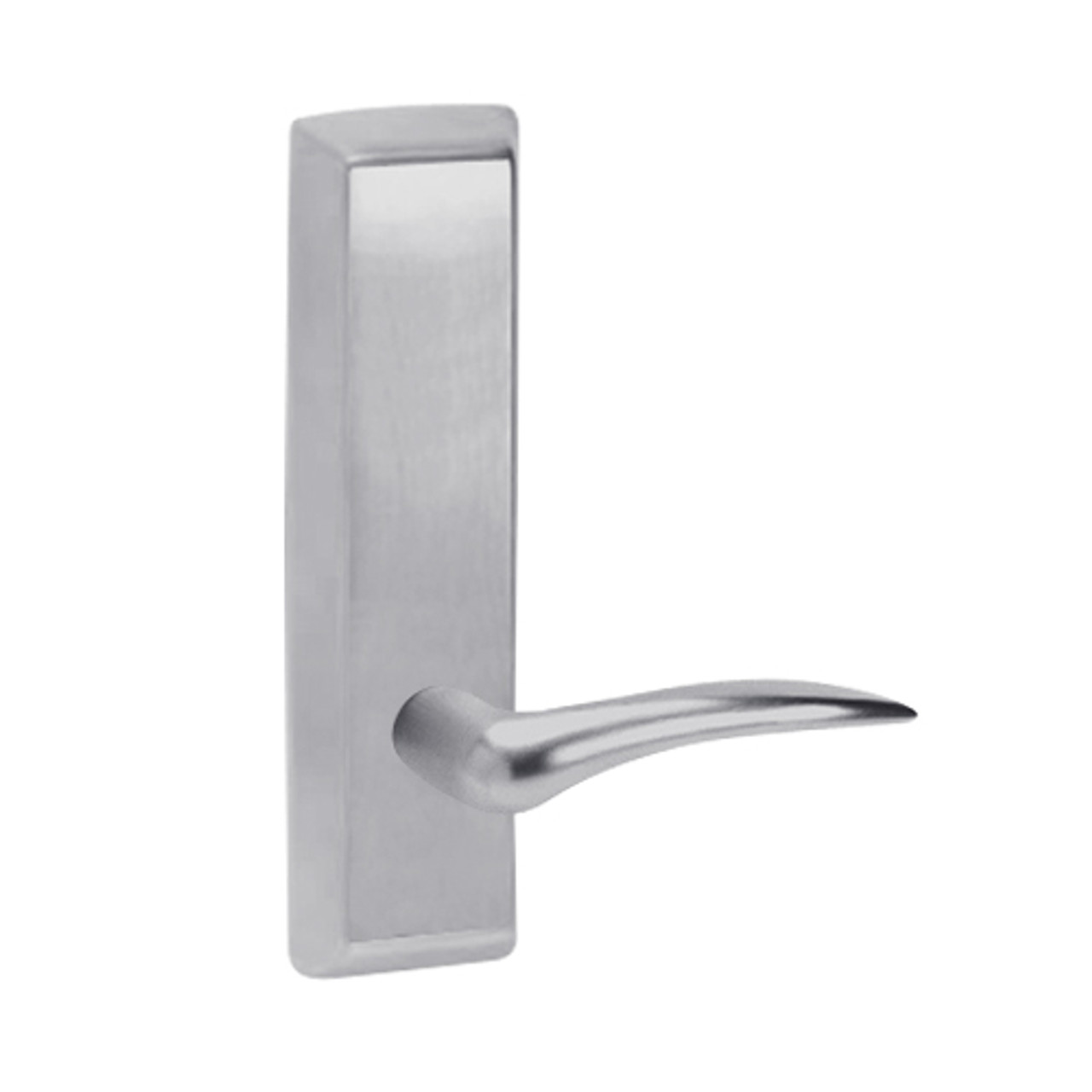 D950-626-LHR Corbin ED5000 Series Exit Device Trim with Dummy Dirke Lever in Satin Chrome Finish