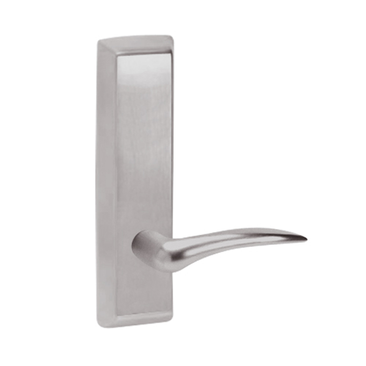 D955-630-LHR Corbin ED5000 Series Exit Device Trim with Classroom Dirke Lever in Satin Stainless Steel Finish