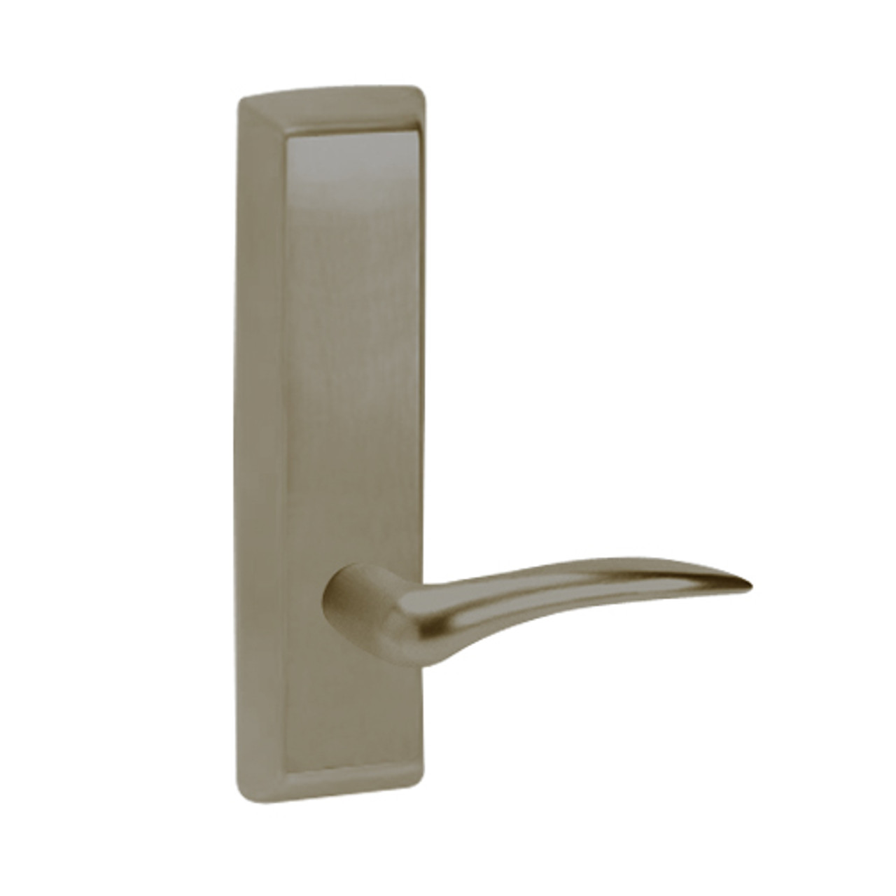 D955-613-LHR Corbin ED5000 Series Exit Device Trim with Classroom Dirke Lever in Oil Rubbed Bronze Finish