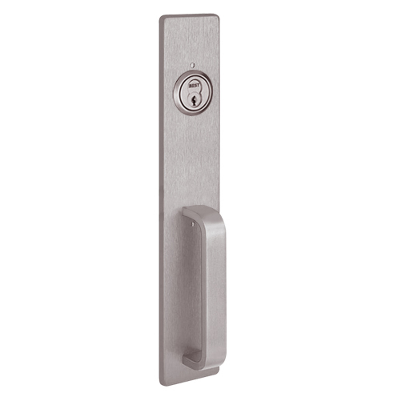 C1703A-630 PHI Key Retracts Latchbolt with A Design Pull for Apex Concealed Vertical Rod Device in Satin Stainless Steel Finish