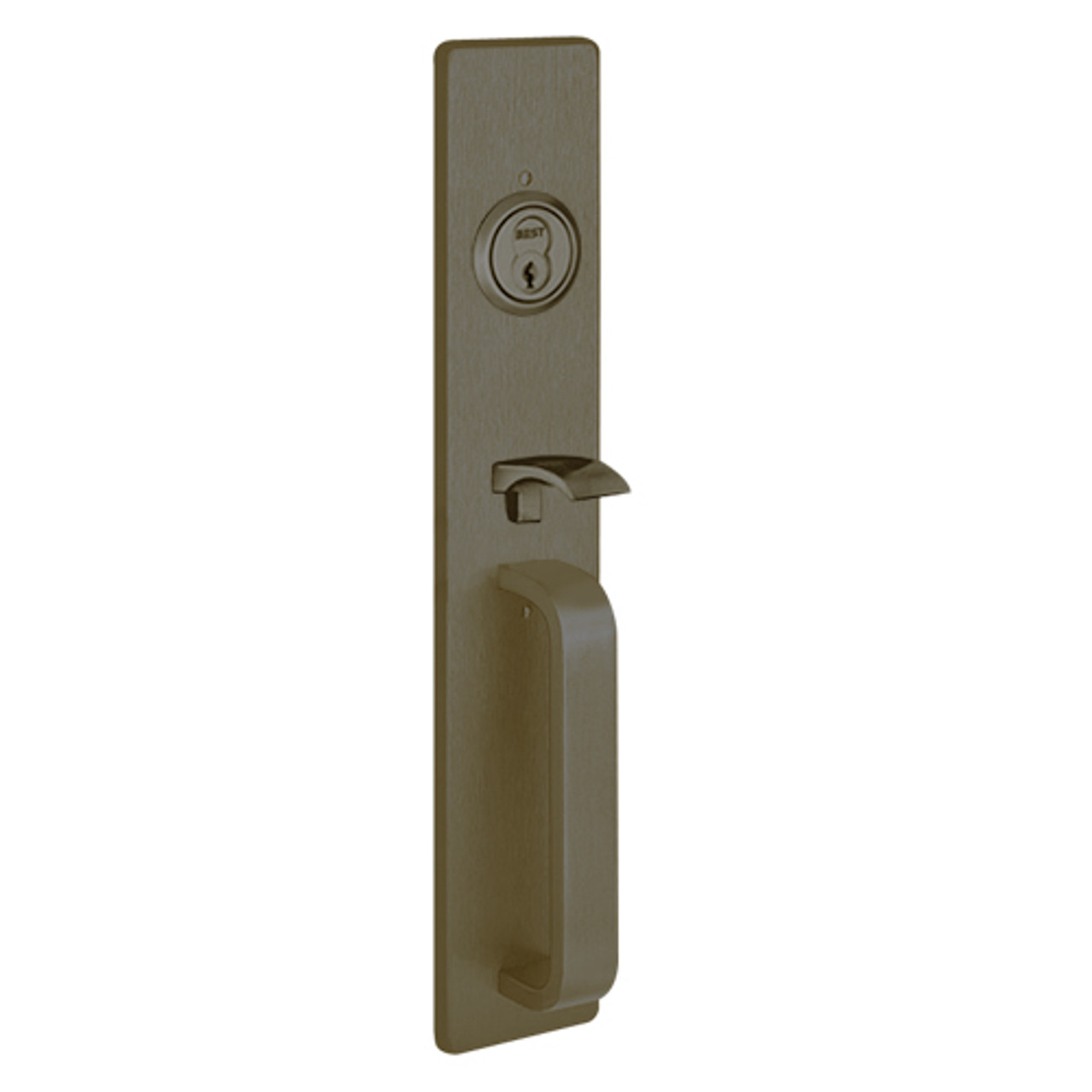 1705A-613 PHI Key Controls Thumb Piece Trim with A Design Pull for Apex and Olympian Series Exit Device in Oil Rubbed Bronze Finish