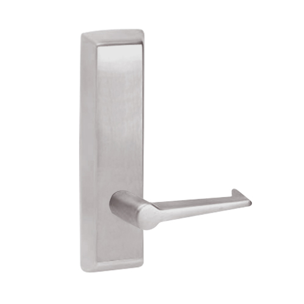 E955-630-RHR Corbin ED5000 Series Exit Device Trim with Classroom Essex Lever in Satin Stainless Steel Finish