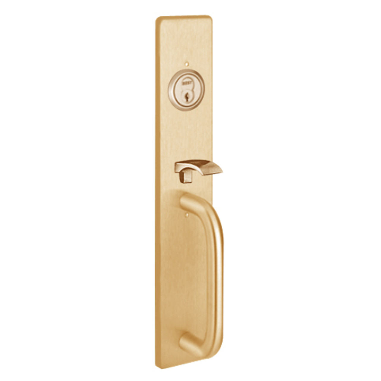 R1705C-612 PHI Key Controls Thumb Piece Retrofit Trim with C Design Pull for Apex and Olympian Series Exit Device in Satin Bronze Finish