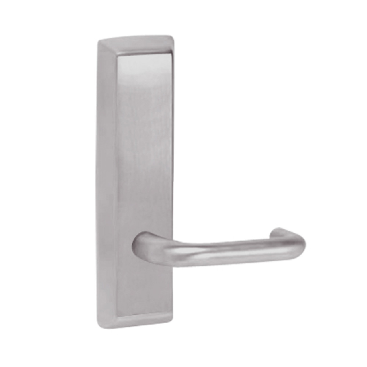 L955-630-LHR Corbin ED5000 Series Exit Device Trim with Classroom Lustra Lever in Satin Stainless Steel Finish