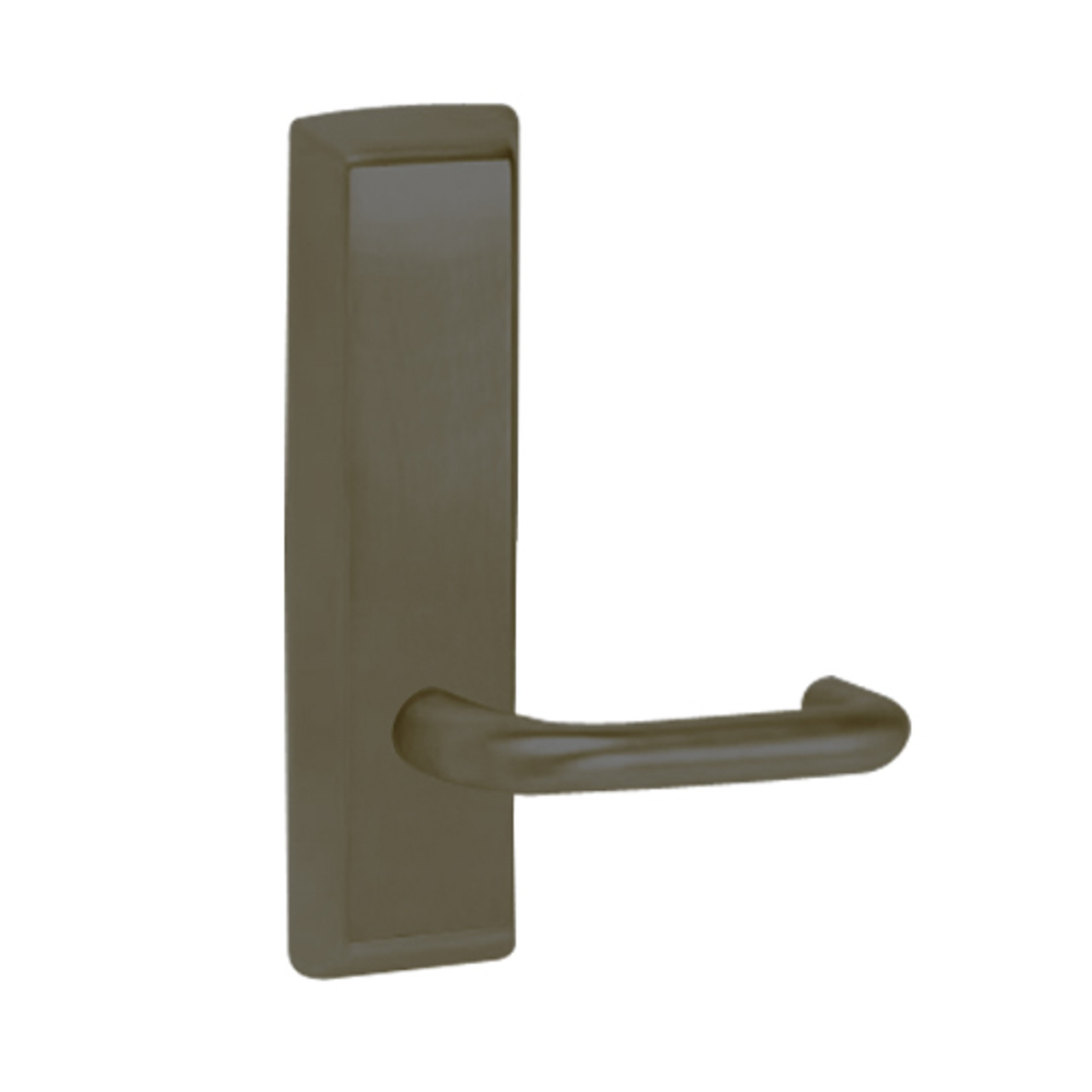 L955-613-LHR Corbin ED5000 Series Exit Device Trim with Classroom Lustra Lever in Oil Rubbed Bronze Finish