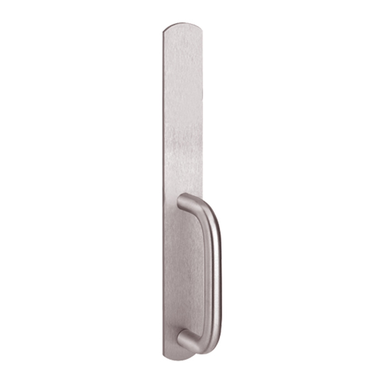 2002C-630 PHI Dummy Trim with C Design Pull for Apex Narrow Stile Device in Satin Stainless Steel Finish