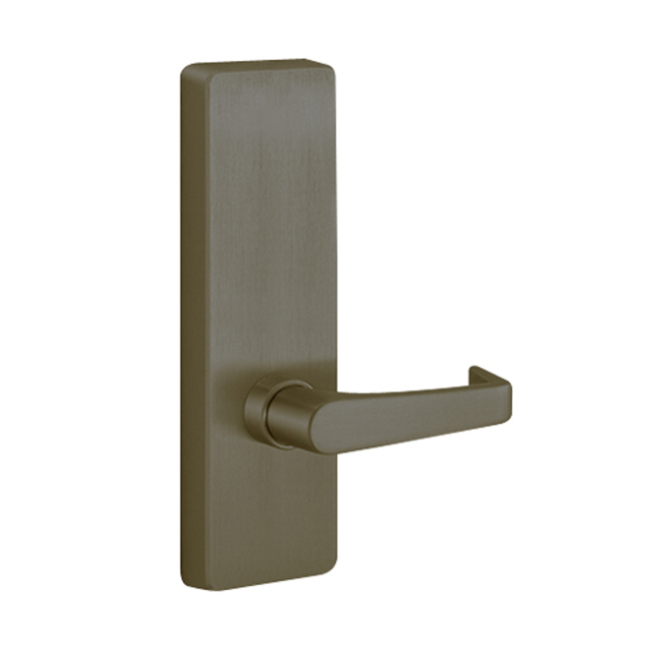 4902A-613-LHR PHI Dummy Trim with A Lever Design for Apex and Olympian Series Exit Device in Oil Rubbed Bronze Finish