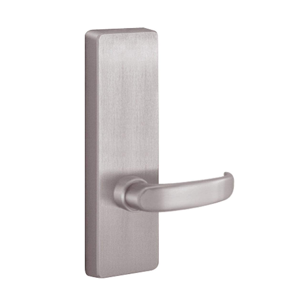 4902D-630-LHR PHI Dummy Trim with D Lever Design for Apex and Olympian Series Exit Device in Satin Stainless Steel Finish