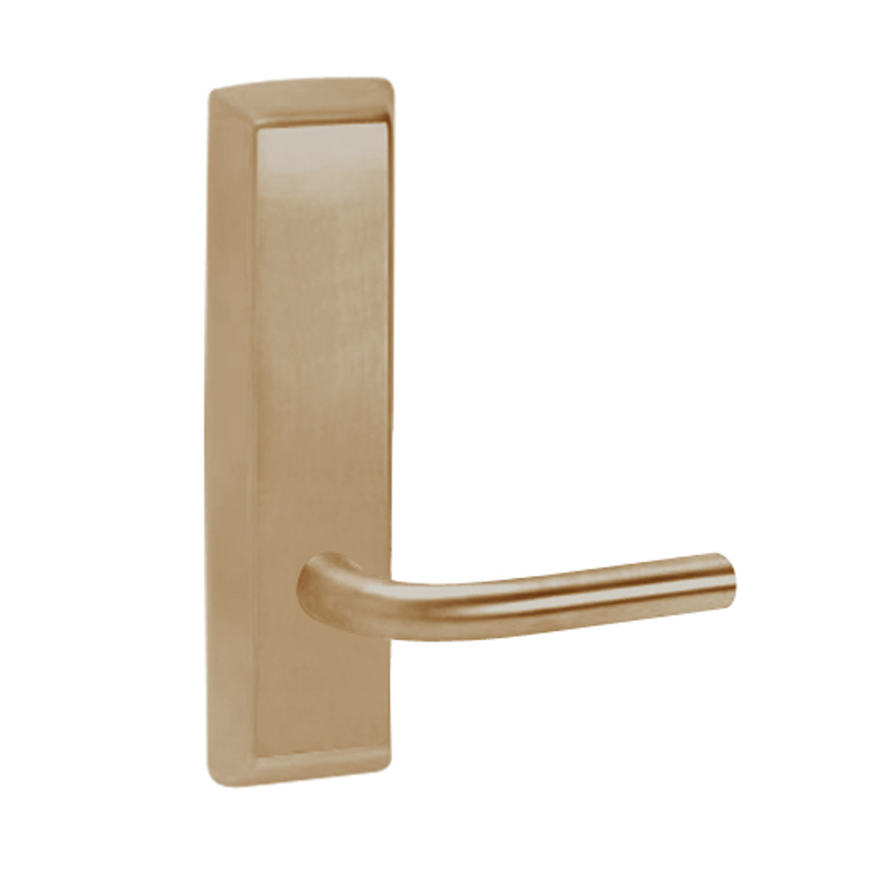 R910-612-LHR Corbin ED5000 Series Exit Device Trim with Passage Regis Lever in Satin Bronze Finish