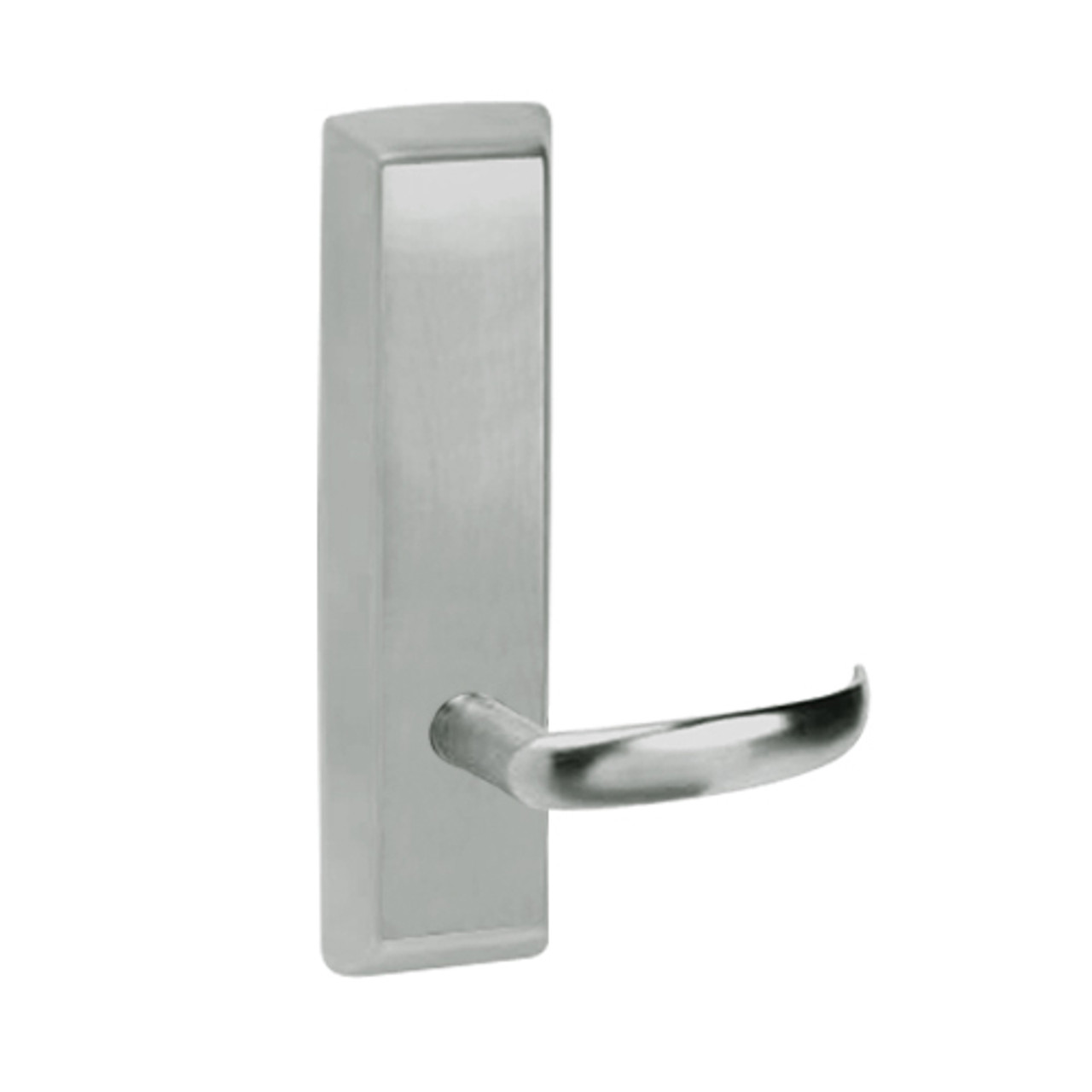 PR910-619-LHR Corbin ED5000 Series Exit Device Trim with Passage Princeton Lever in Satin Nickel Finish