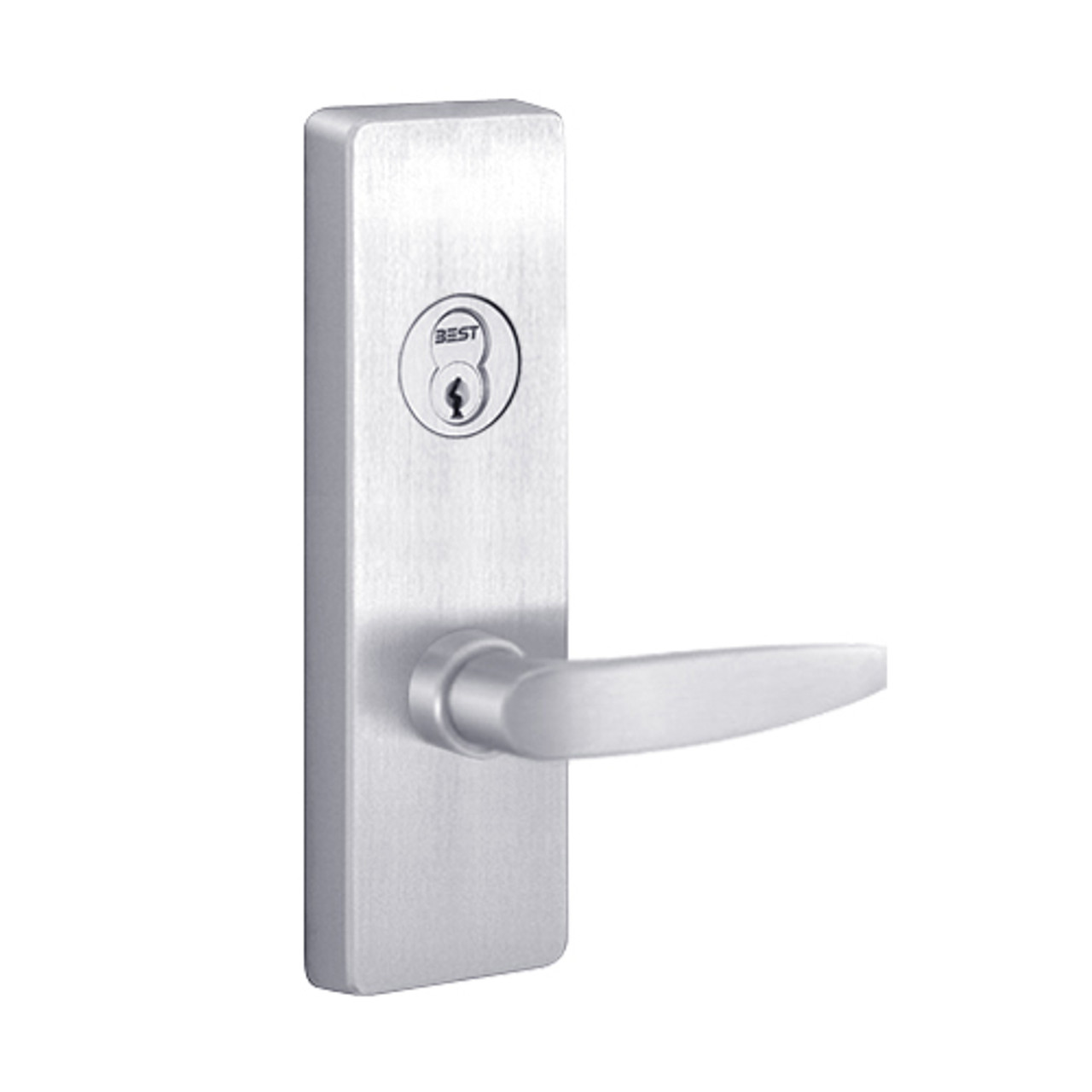 RM4903B-625-RHR PHI Key Retracts Latchbolt Retrofit Trim with B Lever Design for Apex and Olympian Series Exit Device in Bright Chrome Finish
