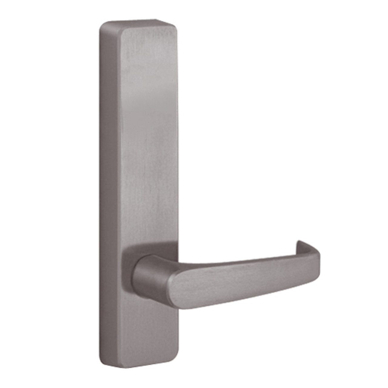 2902A-630-RHR PHI Dummy Trim with A Lever Design for Apex Series Narrow Stile Door Exit Device in Satin Stainless Steel Finish