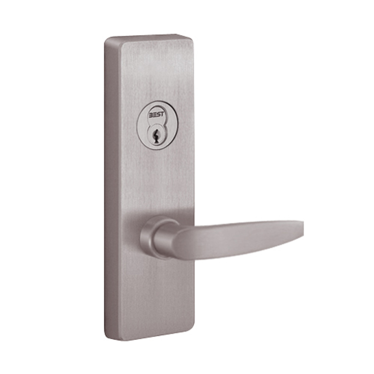 4908B-630-LHR PHI Key Controls Lever Trim with B Lever Design for Apex and Olympian Series Exit Device in Satin Stainless Steel Finish