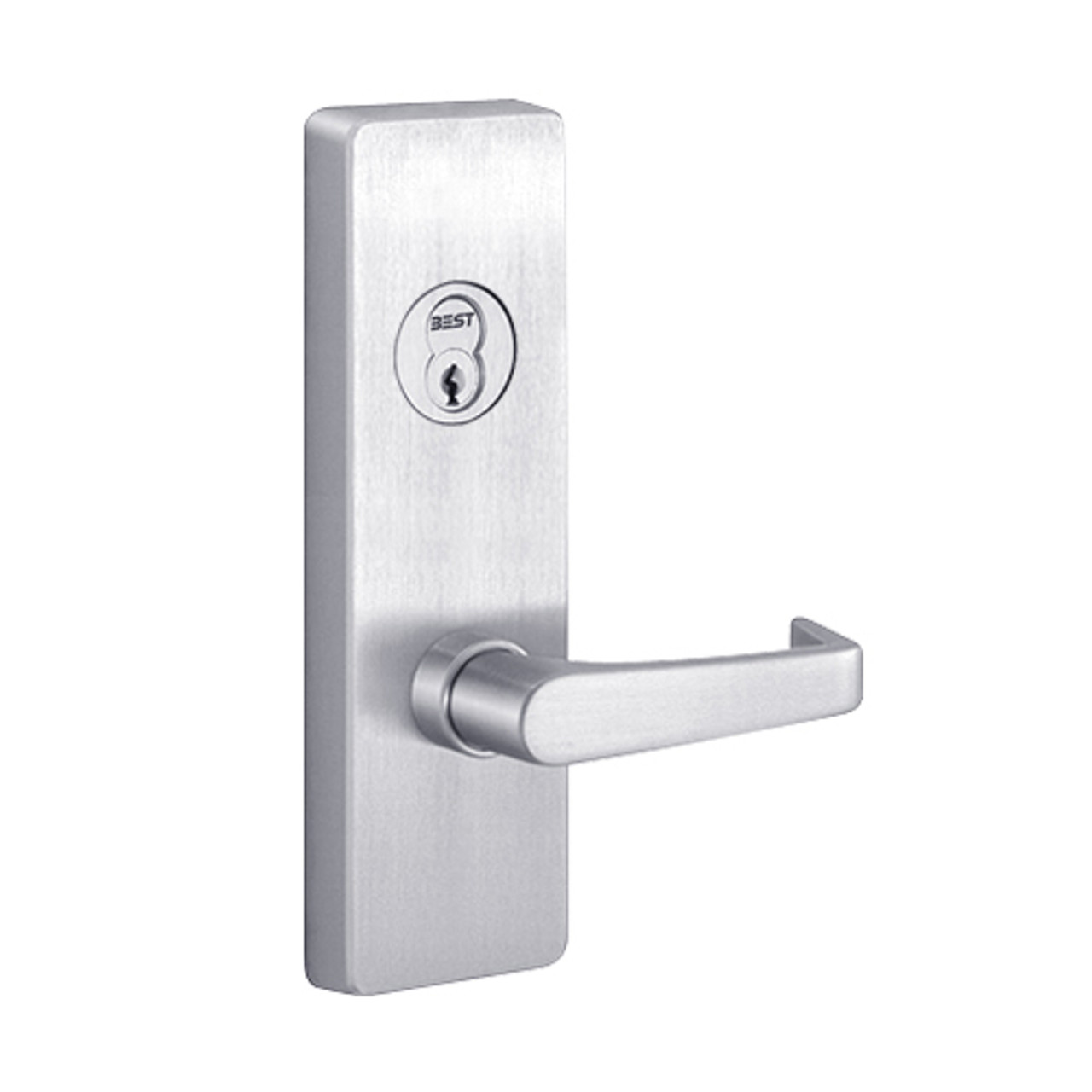 R4908A-625-RHR PHI Key Controls Lever Retrofit Trim with A Lever Design for Apex and Olympian Series Exit Device in Bright Chrome Finish