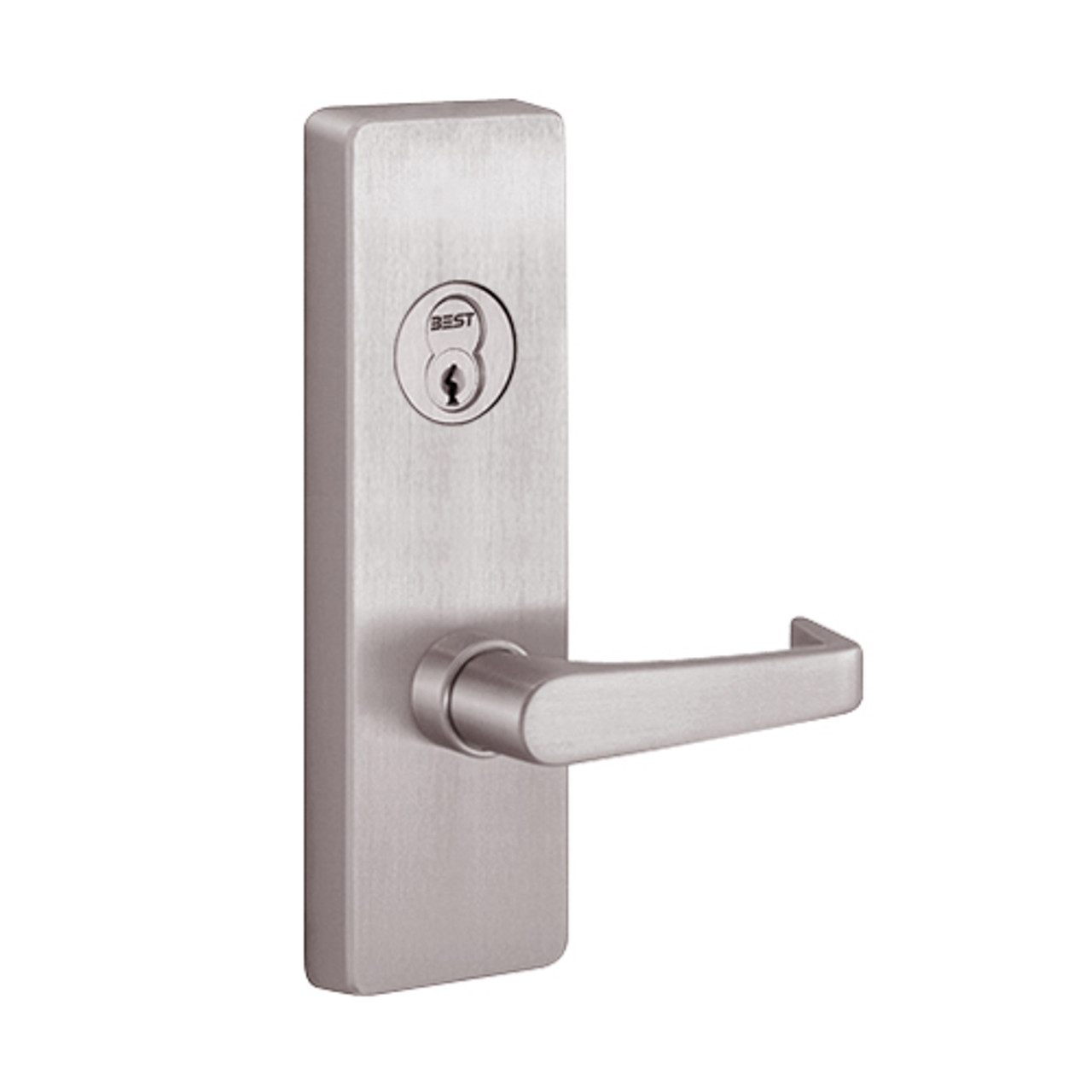 Y4908A-630-LHR PHI Key Controls Lever Trim with A Lever Design for Olympian Series Exit Device in Satin Stainless Steel Finish