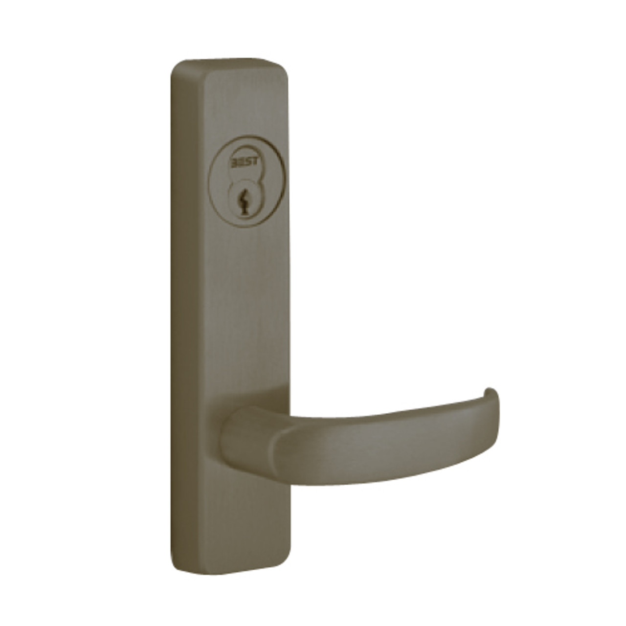 2908D-613-LHR PHI Key Controls Lever Trim with D Lever Design for Apex Series Narrow Stile Door Exit Device in Oil Rubbed Bronze Finish