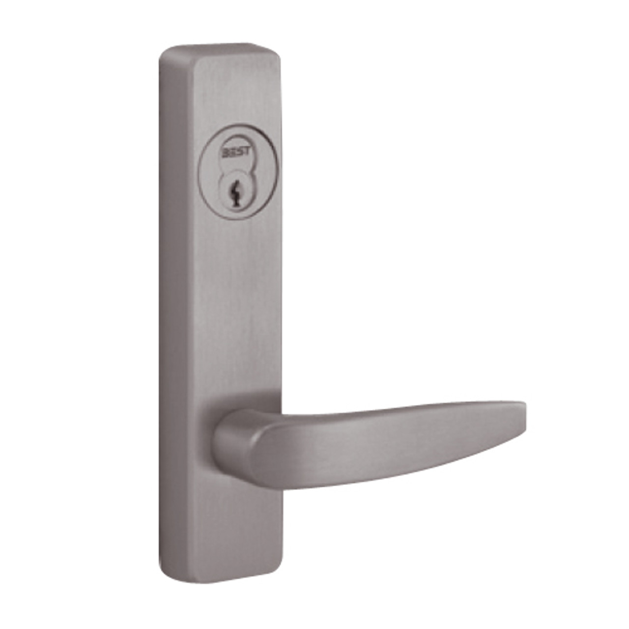 2914B-630-LHR PHI Lever Always Active with B Lever Design for Apex Series Narrow Stile Door Exit Device in Satin Stainless Steel Finish