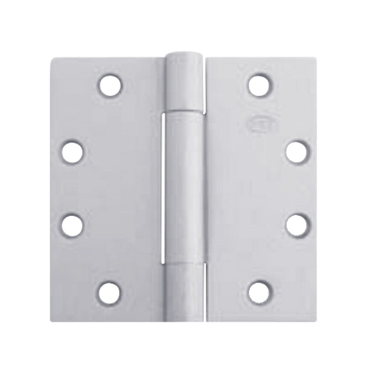 3PB1-3-5x3-5-626 IVES 3 Knuckle Plain Bearing Full Mortise Hinge in Satin Chrome