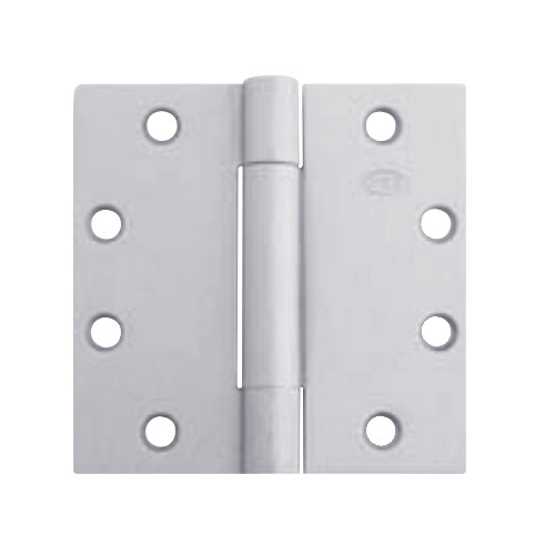 3CB1-4x4-626 IVES 3 Knuckle Concealed Bearing Full Mortise Hinge in Satin Chrome