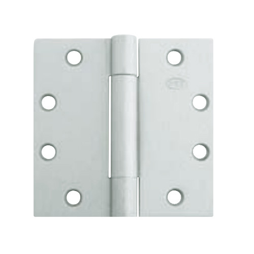 3CB1HW-4-5x4-619 IVES 3 Knuckle Concealed Bearing Full Mortise Hinge in Satin Nickel