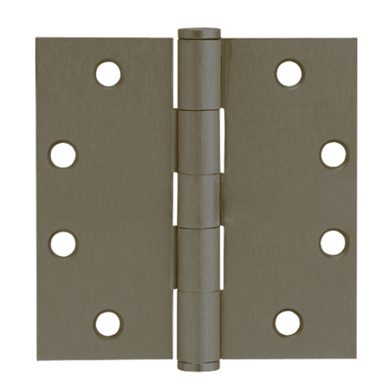 5PB1-3-5x3-5-613 IVES 5 Knuckle Plain Bearing Full Mortise Hinge in Dark Bronze