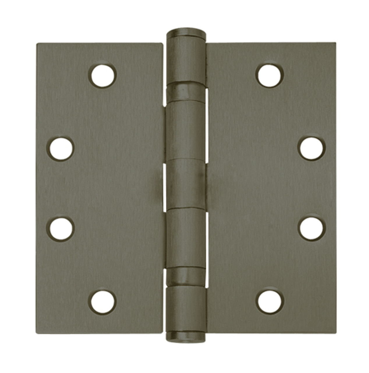 5BB1-4-5x4-640 IVES 5 Knuckle Ball Bearing Full Mortise Hinge in Dark Bronze