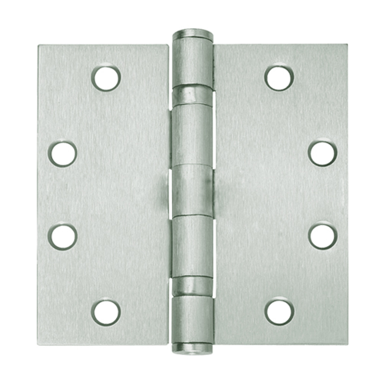 5BB1-4-5x4-619 IVES 5 Knuckle Ball Bearing Full Mortise Hinge in Satin Nickel