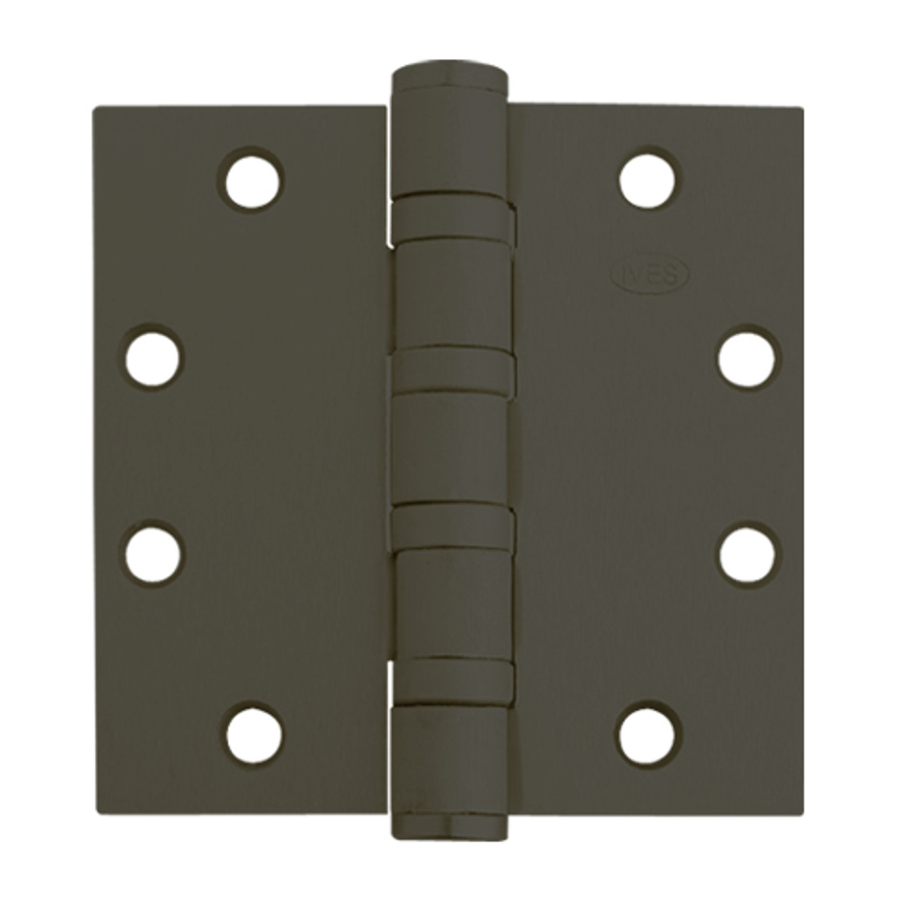 5BB1HW-4-5x4-5-641-NRP IVES 5 Knuckle Ball Bearing Full Mortise Hinge in Oxidized Satin Bronze