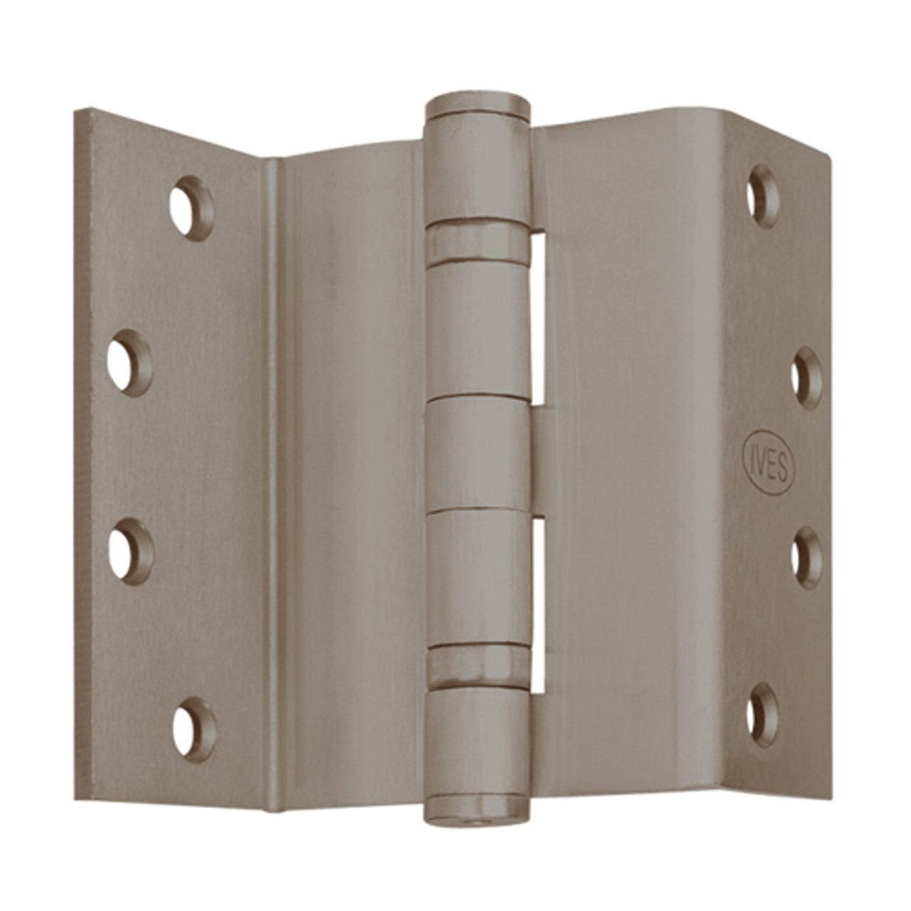 5BB1SC-4-5-643 IVES 5 Knuckle Ball Bearing Swing Clear Full Mortise Hinge in Satin Bronze-Blackened