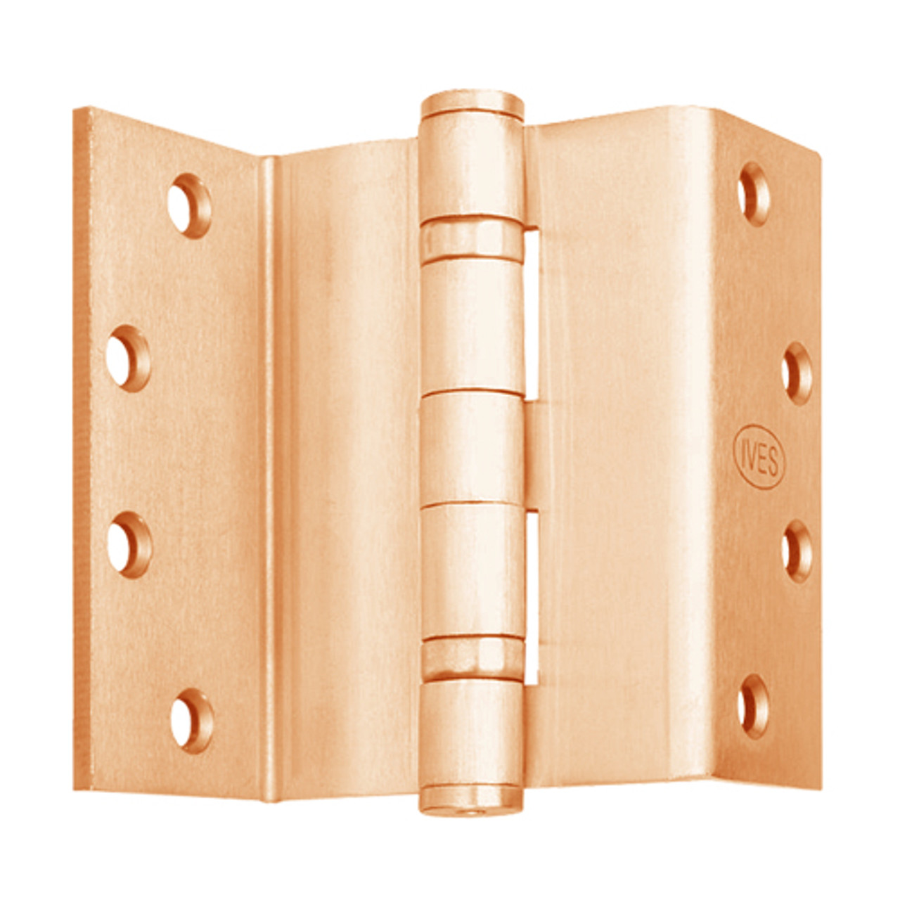 5BB1SC-5-639 IVES 5 Knuckle Ball Bearing Swing Clear Full Mortise Hinge in Satin Bronze Plated