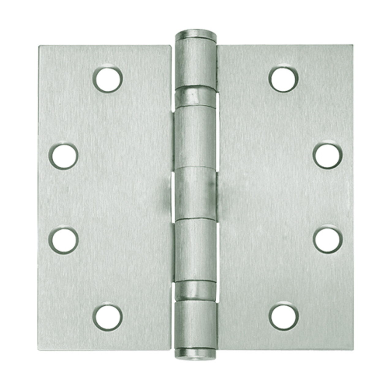 5BB1-4-5x4-5-619-NRP IVES 5 Knuckle Ball Bearing Full Mortise Hinge in Satin Nickel