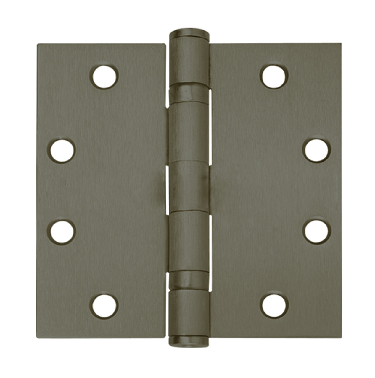5BB1-4-5x4-640-TW4 IVES 5 Knuckle Ball Bearing Full Mortise Hinge with Electric Thru-Wire in Dark Bronze