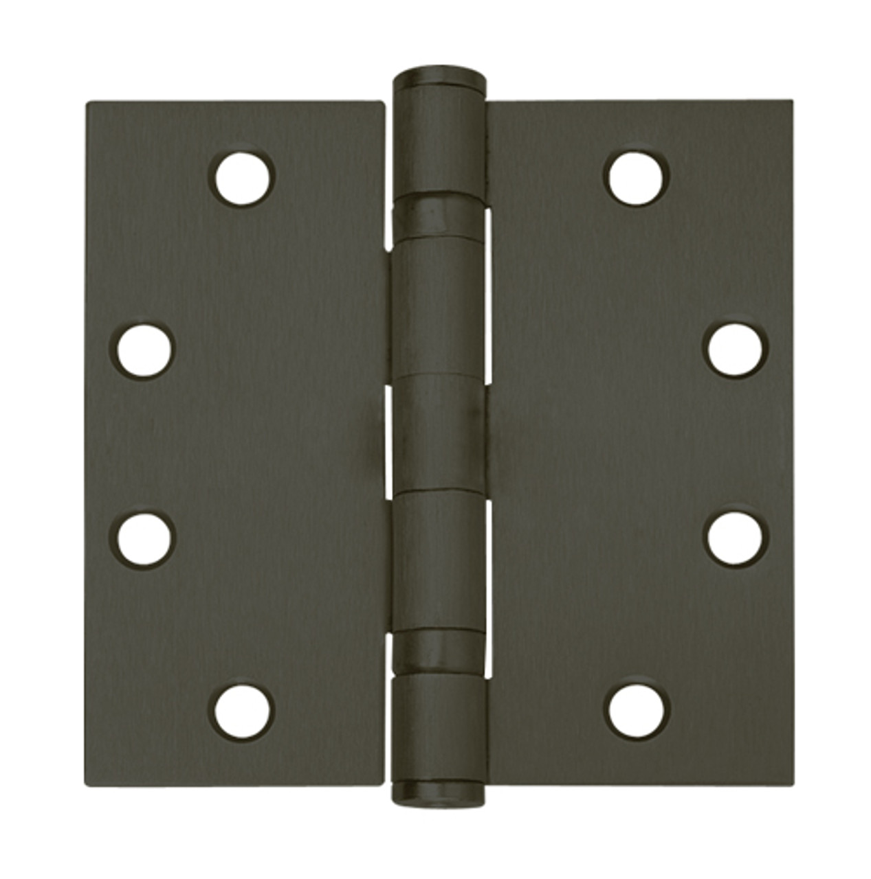 5BB1-4-5x4-641-TW4 IVES 5 Knuckle Ball Bearing Full Mortise Hinge with Electric Thru-Wire in Oxidized Satin Bronze