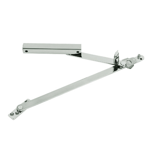 816S-US15-SOC Glynn-Johnson 81 Series Heavy Duty Surface Overhead in Satin Nickel