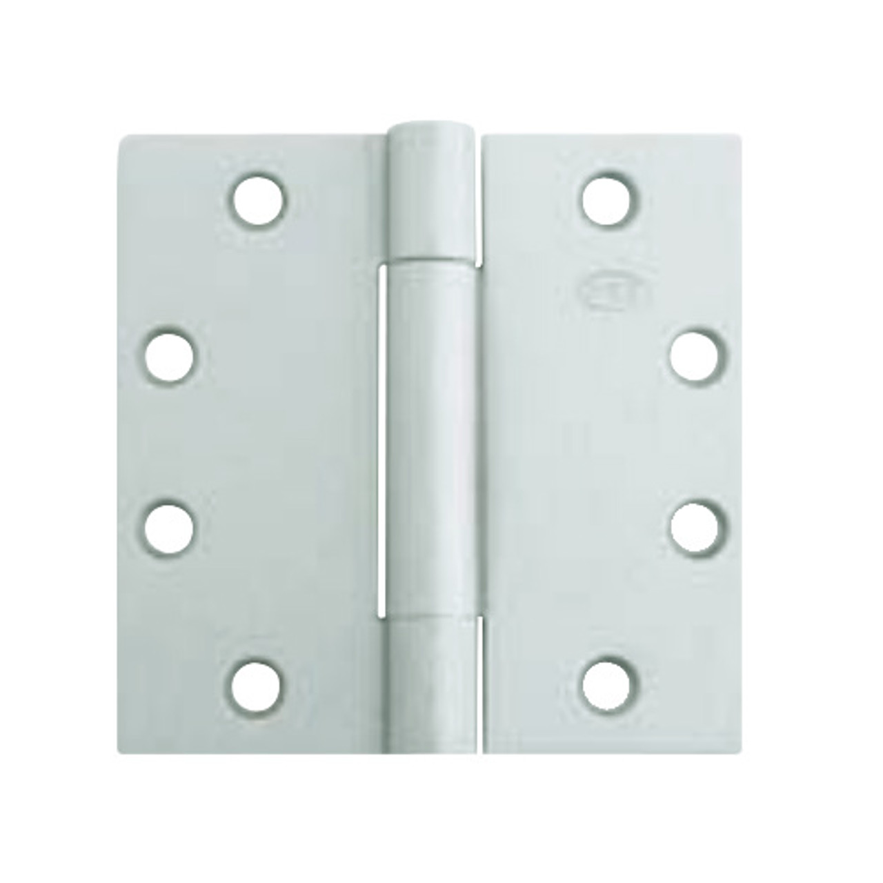 3CB1-4-5x4-5-646-TW4 IVES 3 Knuckle Concealed Bearing Full Mortise Hinge with Electric Thru-Wire in Satin Nickel Plated